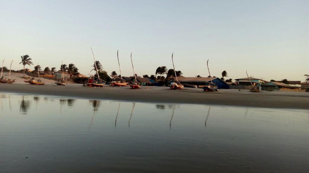Pousada Canto Da Barra Fortim Exterior foto
